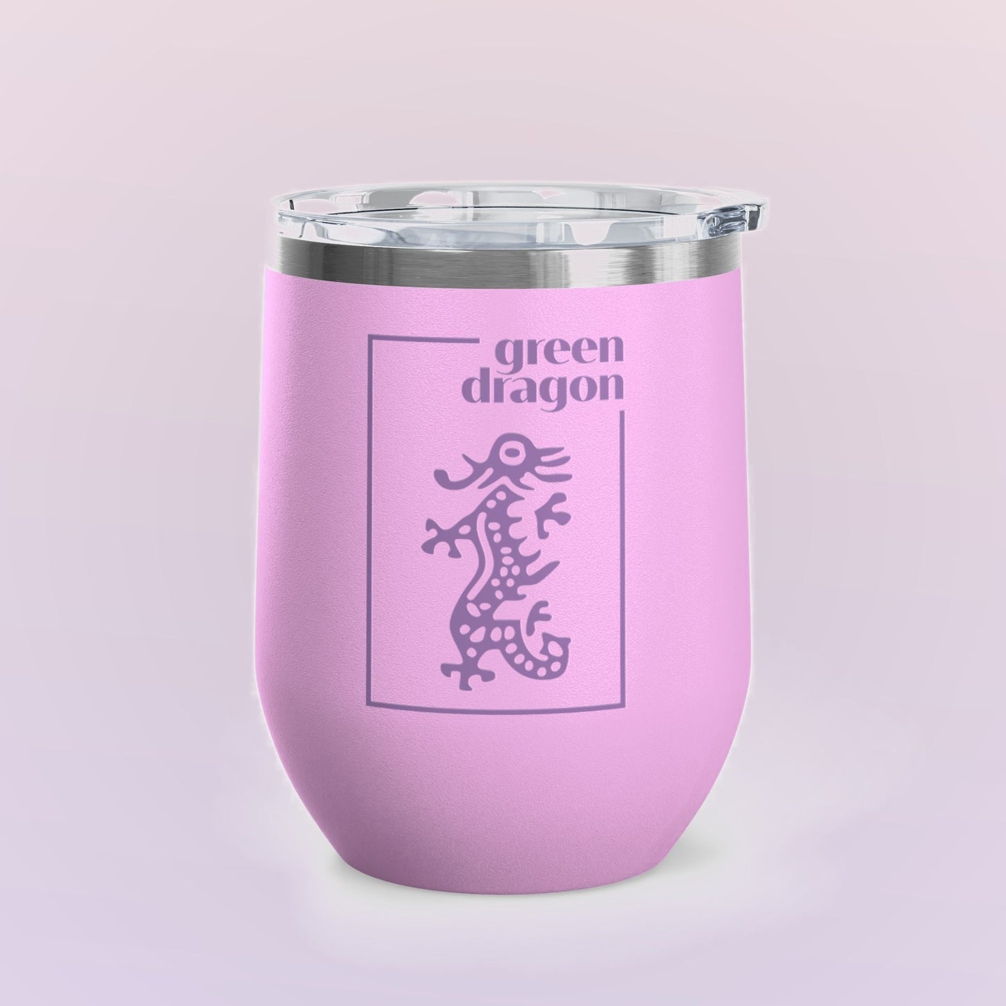 Green Dragon Wine Tumbler