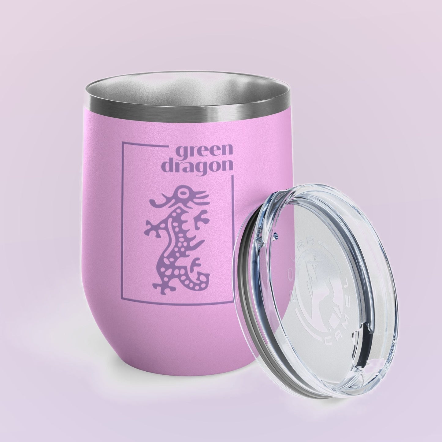 Green Dragon Wine Tumbler