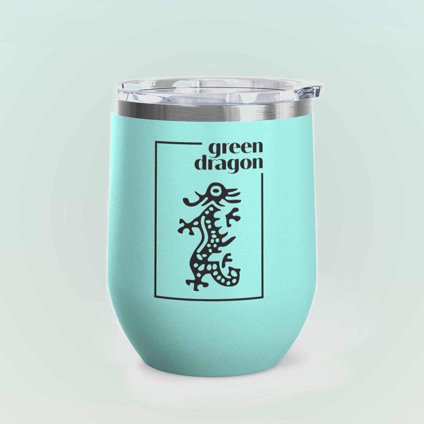 Green Dragon Wine Tumbler