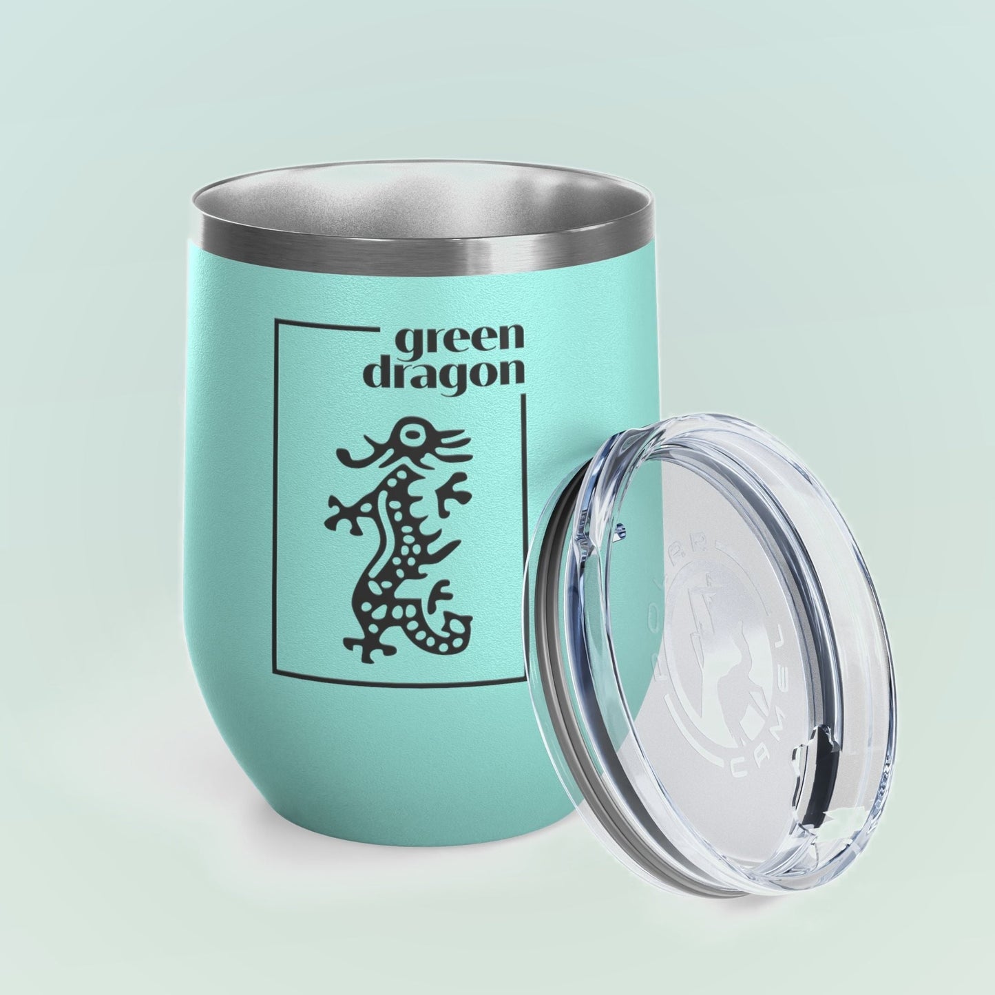 Green Dragon Wine Tumbler