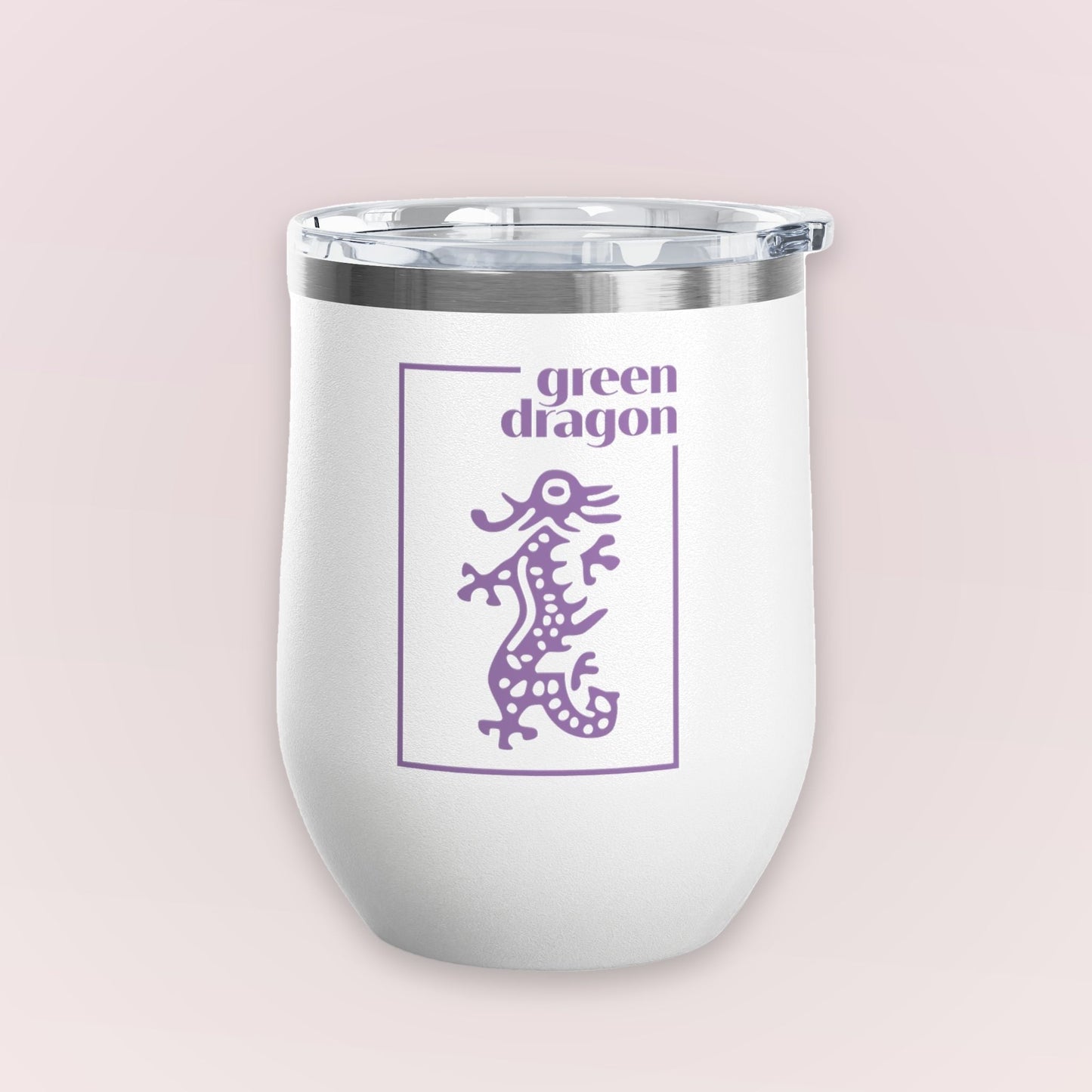 Green Dragon Wine Tumbler