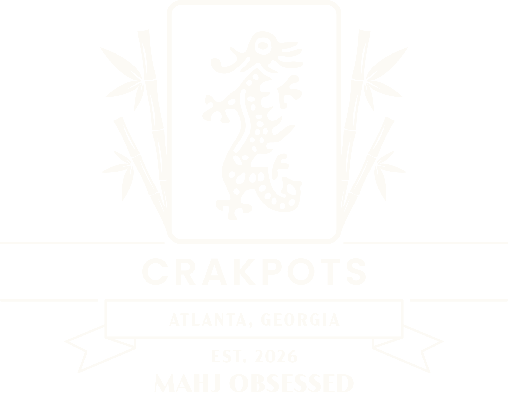 Bamboo crest design
